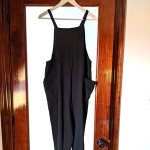 Black Storq Anytime Overalls - Maternity/Nursing